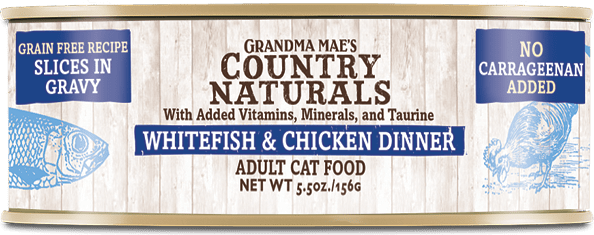 Grandma Mae's Whitefish & Chicken Slices In Gravy
